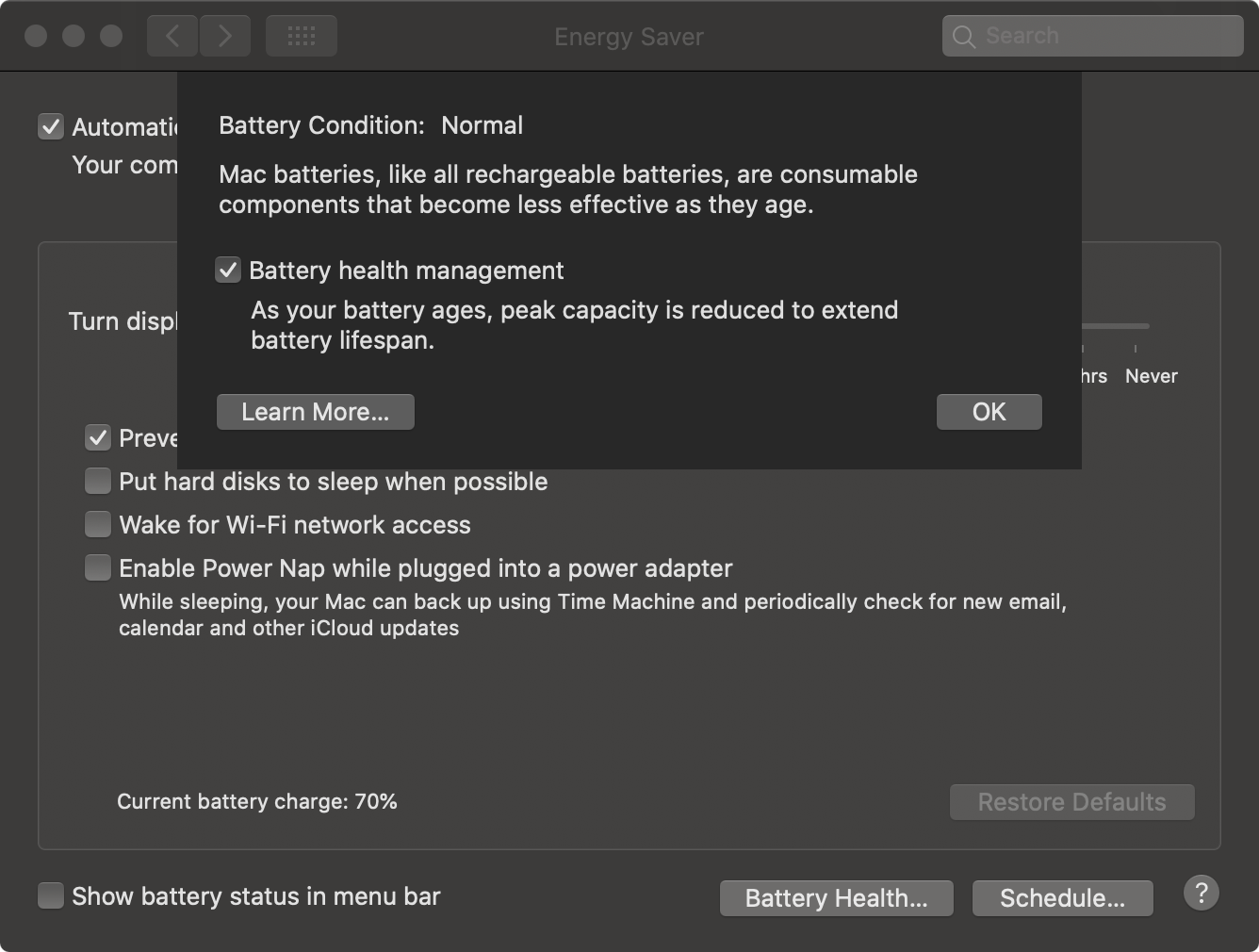 How to keep your MacBook's battery healthy while working from home